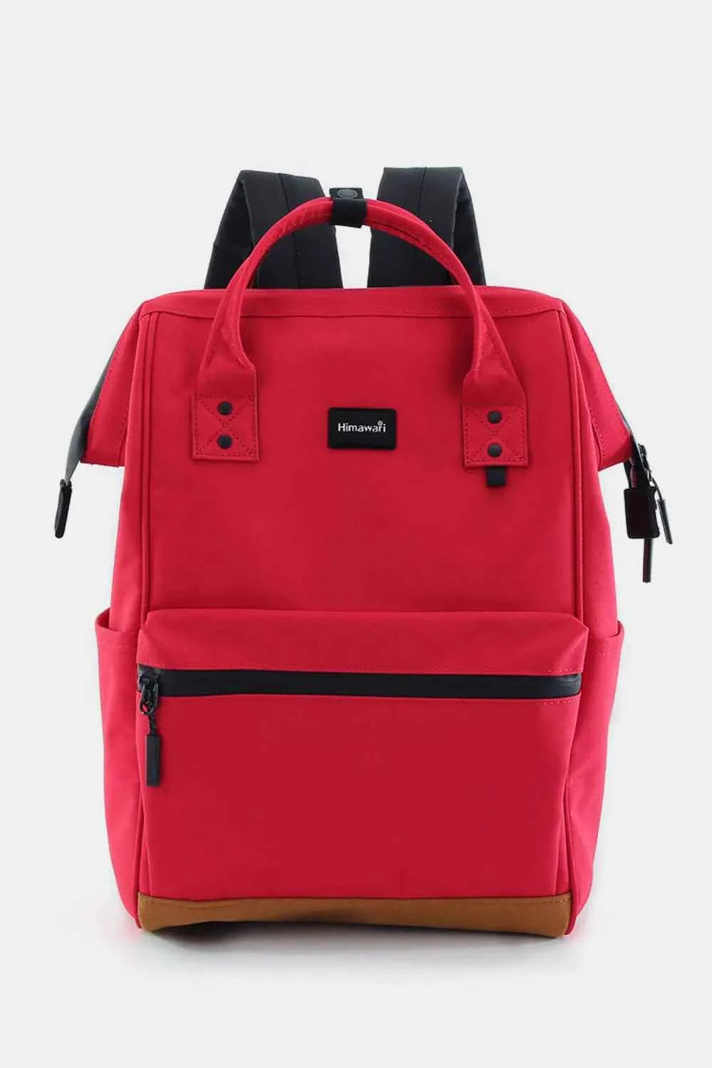 Himawari Waterproof Canvas Travel Backpack with USB Port.