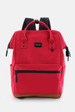 Himawari Waterproof Canvas Travel Backpack with USB Port.