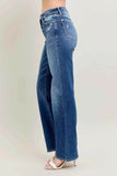 Judy Blue Full Size High Waist 90's Straight Leg Jeans.