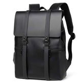 PU Leather Adjustable Strap Backpack Bag.