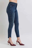 Judy Blue Plus Size High Waist Tummy Control Skinny Jeans.