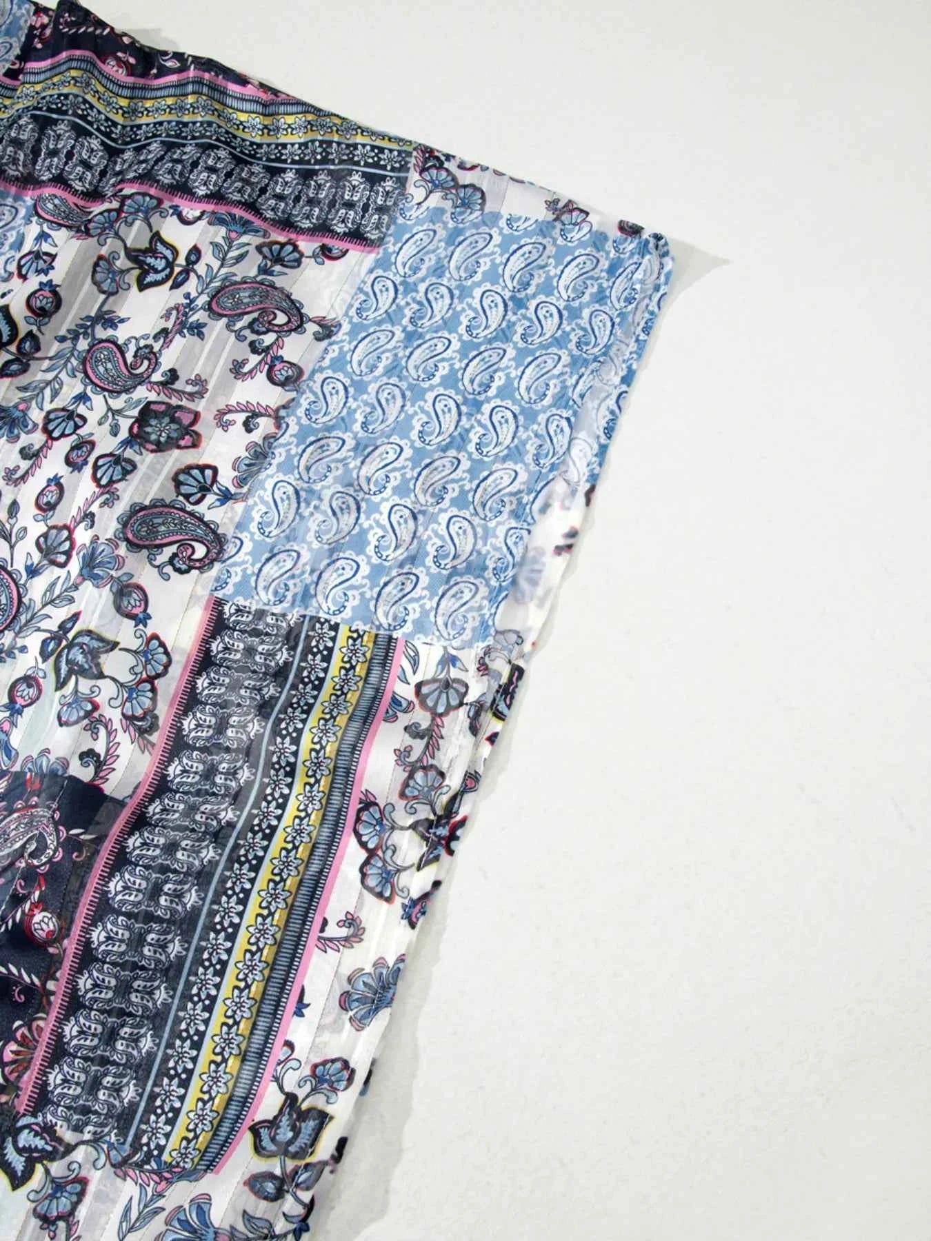 Printed Open Front Cover Up.