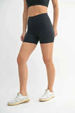 MONO B Venice Cloud Light Contour Biker Shorts.