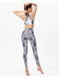 Printed High Waist Active Leggings.
