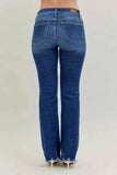 Judy Blue Plus Size Mid-Rise Bootcut Jeans.