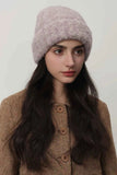 Solid Color Thermal Knit Hat.