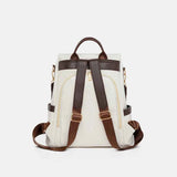 Large PU Leather Backpack Bag.