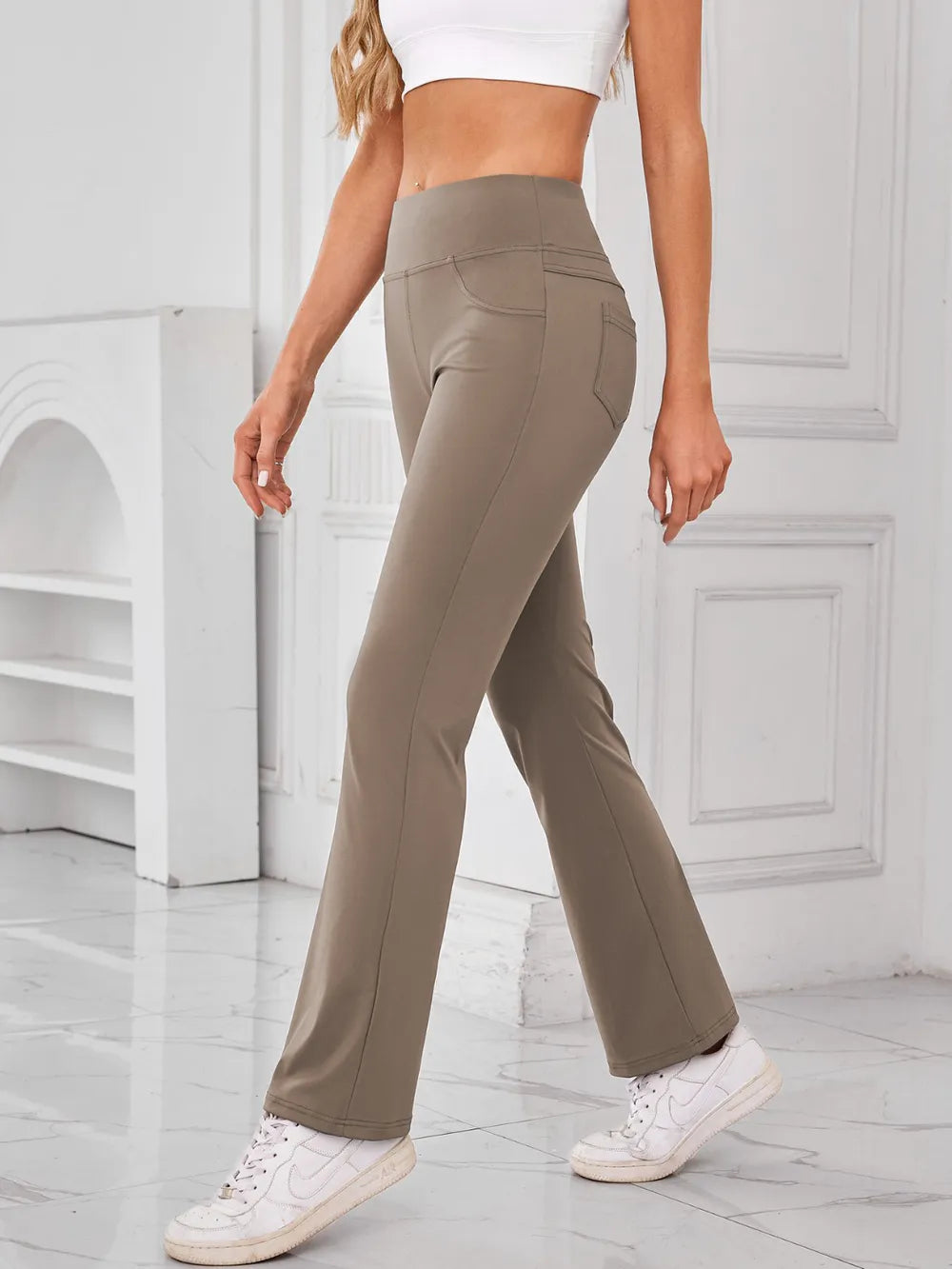 Lovelet High Waist Active Pants with Pockets.