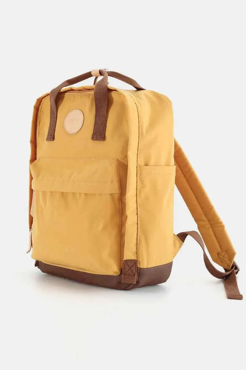 Himawari Waterproof Canvas Backpack with Side Pockets.