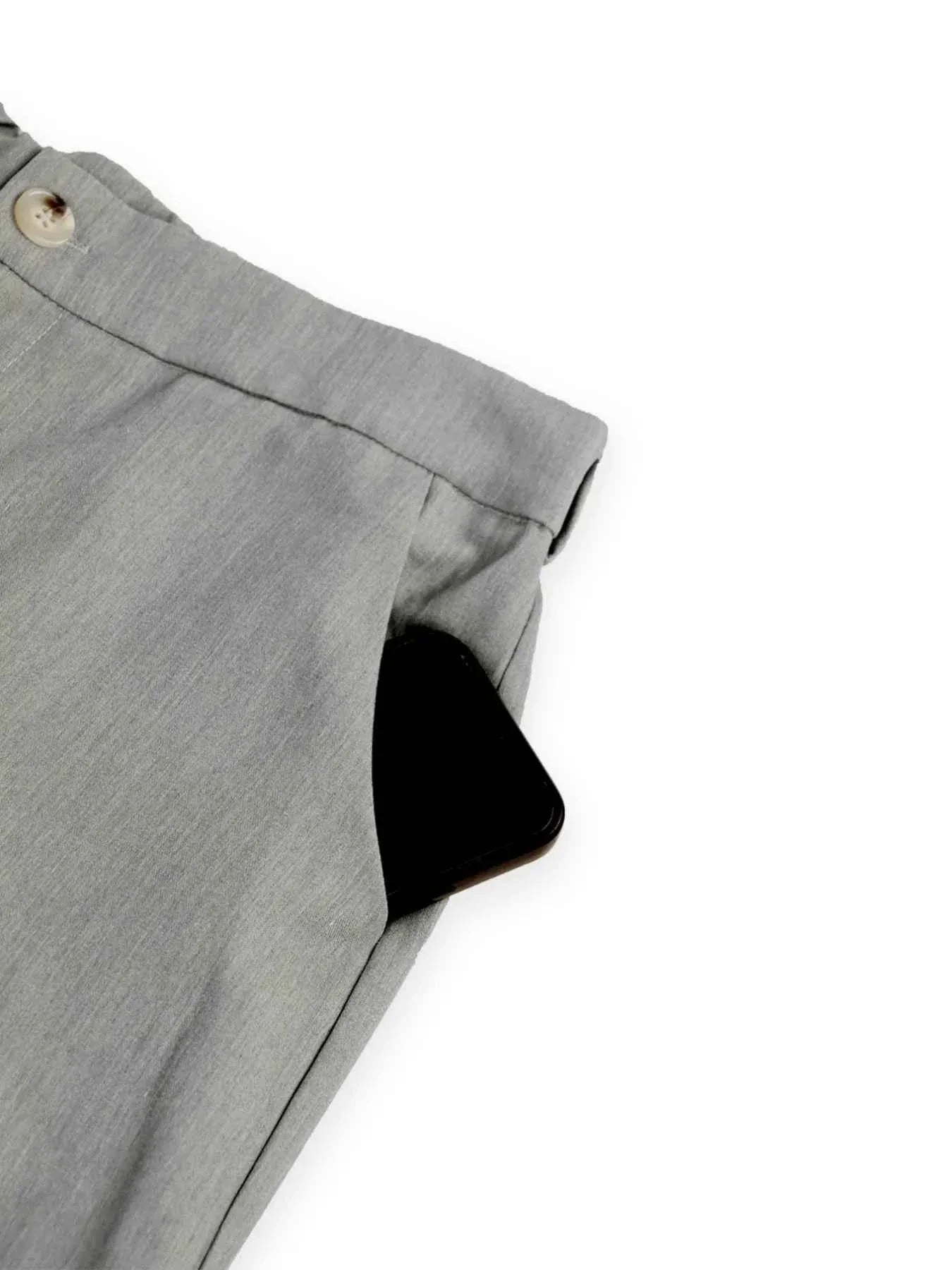 Tie Front Vest and Wide Leg Pants Set.