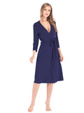 Plunge Tie Front Night Dress.