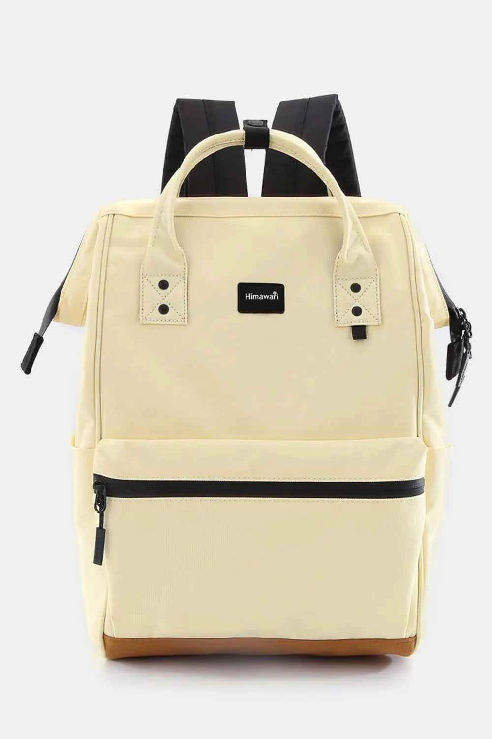 Himawari Waterproof Canvas Travel Backpack with USB Port.