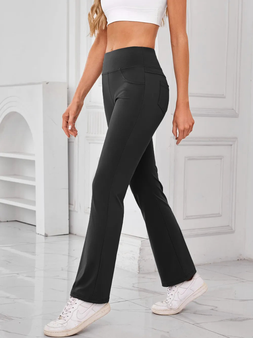 Lovelet High Waist Active Pants with Pockets.