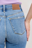 Judy Blue Plus Size High Waist Straight Leg Jeans.