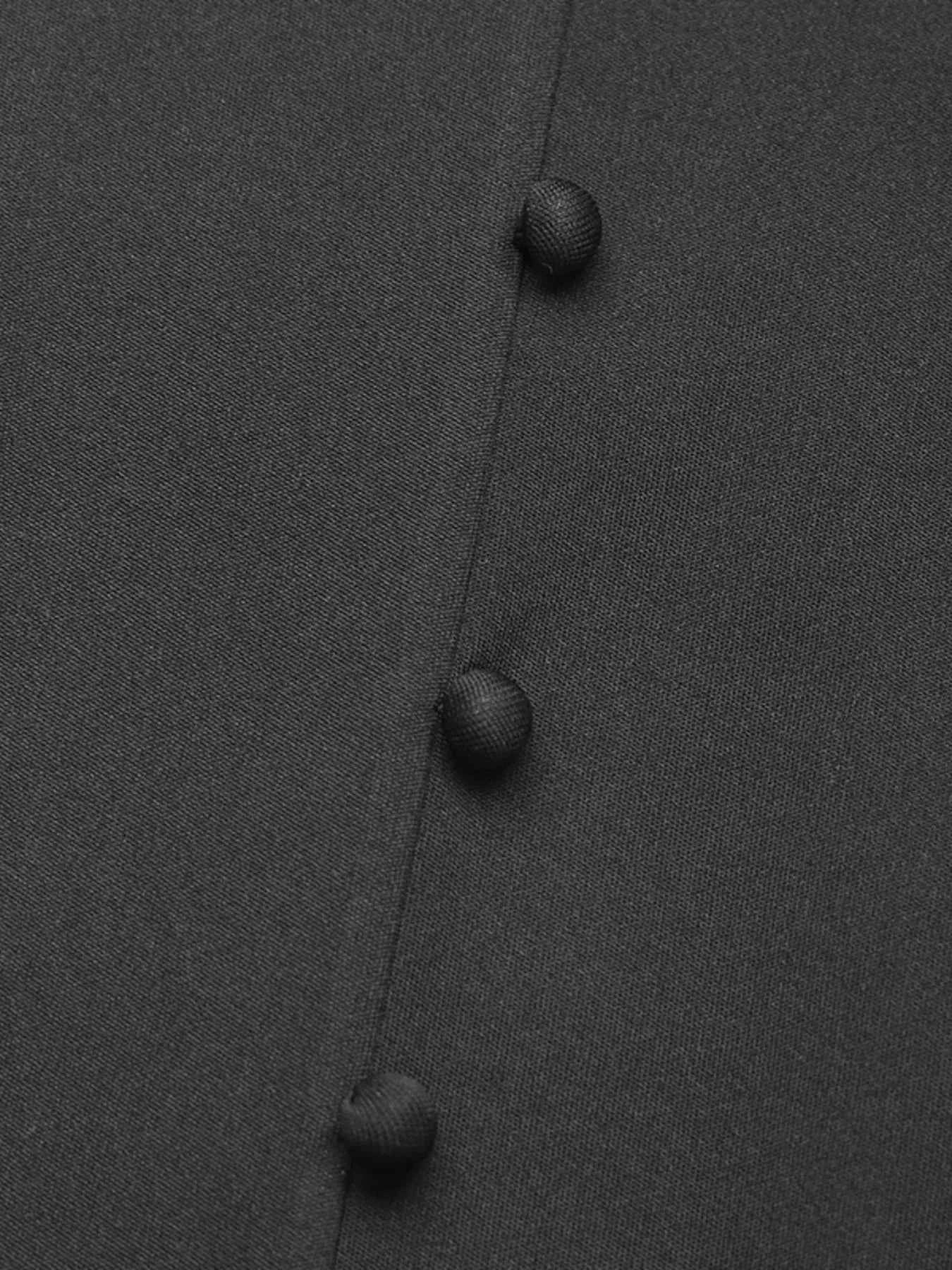 Lace V-Neck Long Sleeve Maxi Dress.