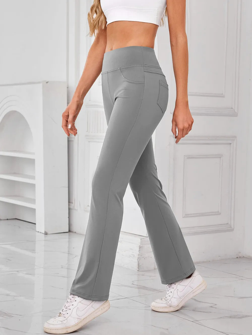 Lovelet High Waist Active Pants with Pockets.