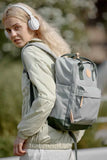 Himawari Waterproof Canvas Backpack with Side Pockets.