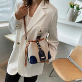 Straw Braided Adjustable Strap Crossbody Bag.