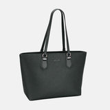 David Jones Medium PU Leather Tote Bag.