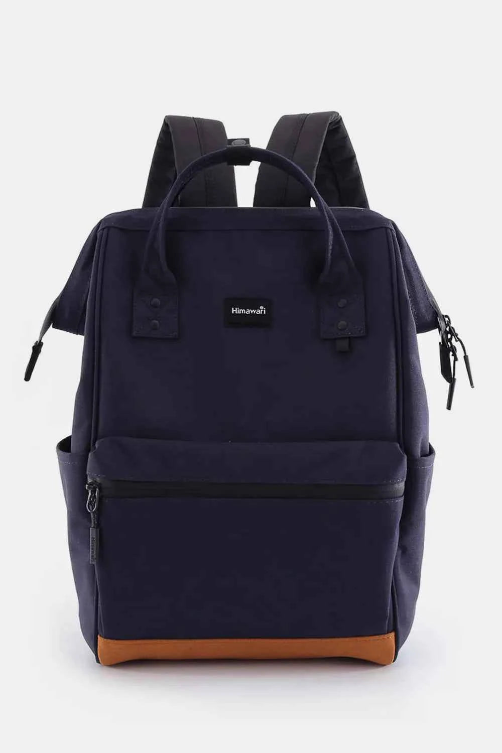 Himawari Waterproof Canvas Travel Backpack with USB Port.