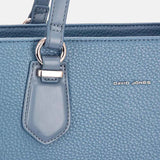 David Jones Medium PU Leather Tote Bag.