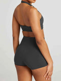 Halter Neck Cami and Shorts Active Set.