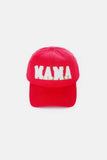MAMA Chenille Patch Baseball Cap.