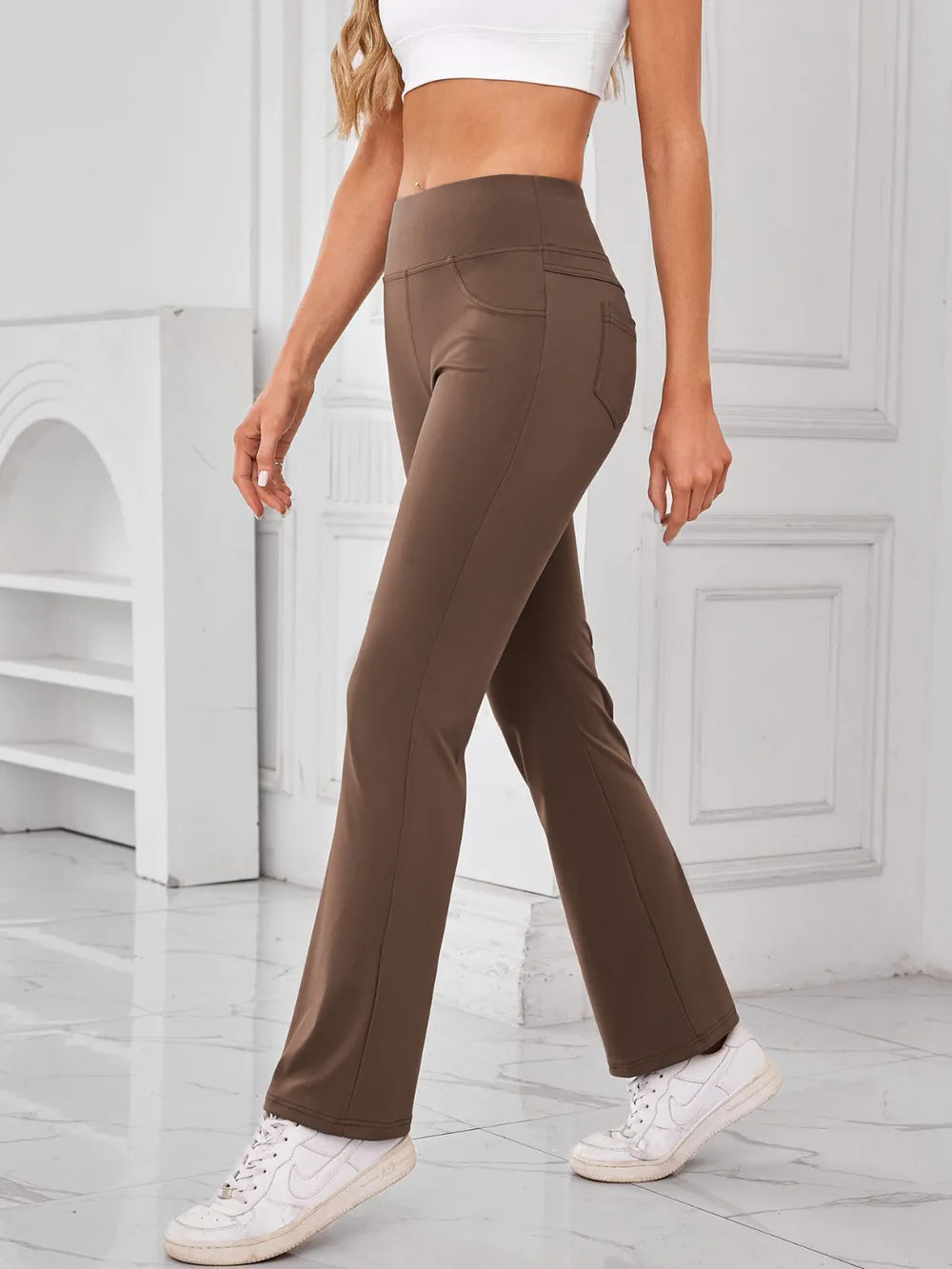 Lovelet High Waist Active Pants with Pockets.
