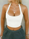 Halter Neck Active Cami Top.