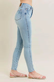 Judy Blue Plus Size Mr Tummy Control Vintage Wash Skinny Jeans.