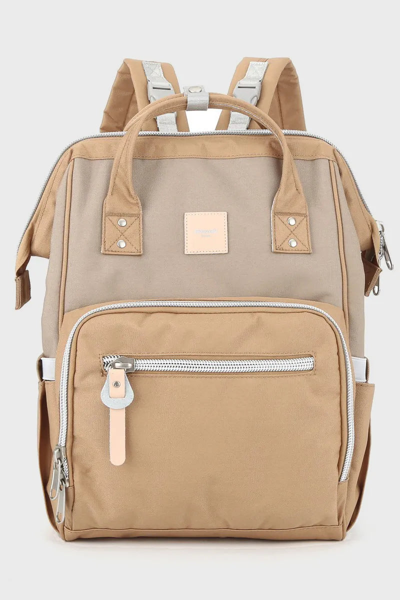Himawari Waterproof Canvas Backpack with Side Pockets.