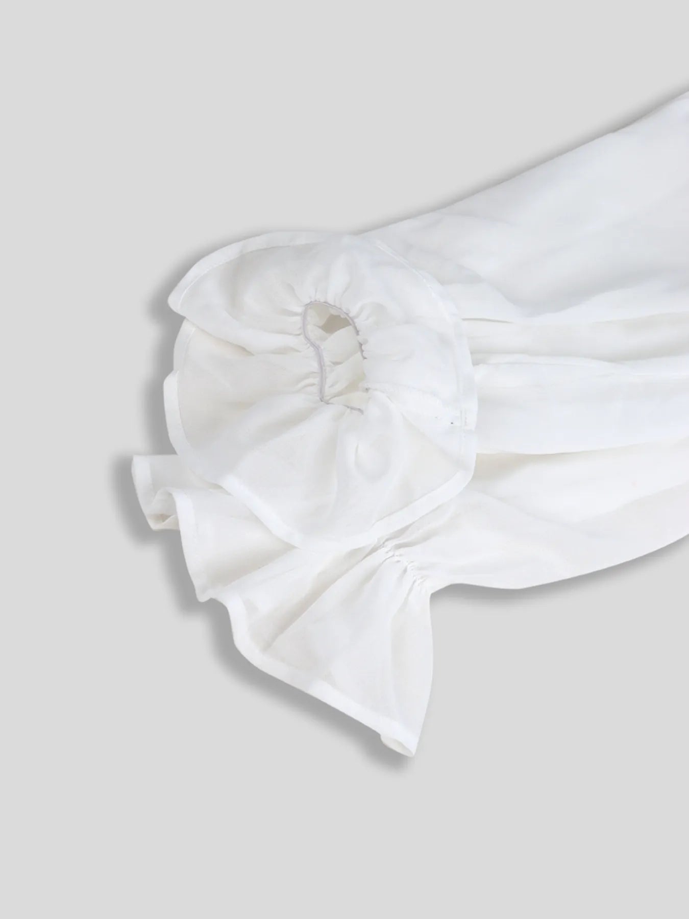 Floral Print Flounce Sleeve Maxi Dress.