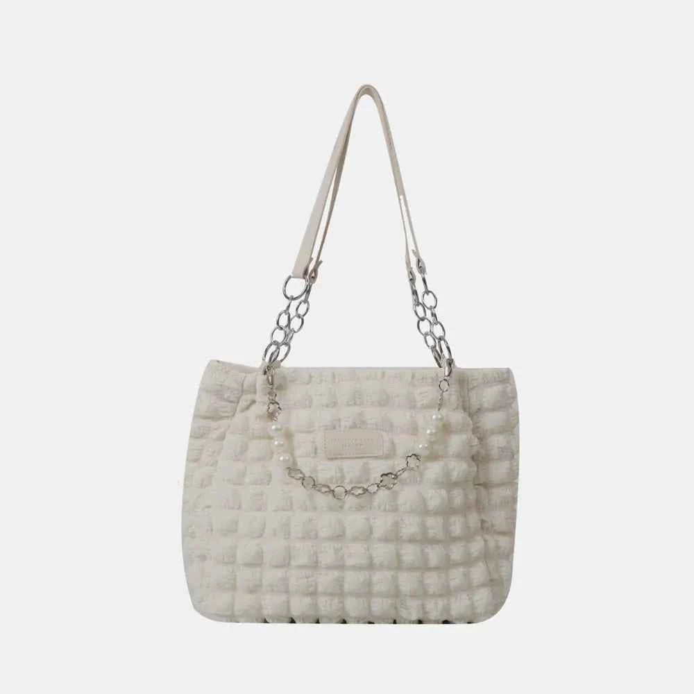 Bubble Textured Medium Tote Bag.