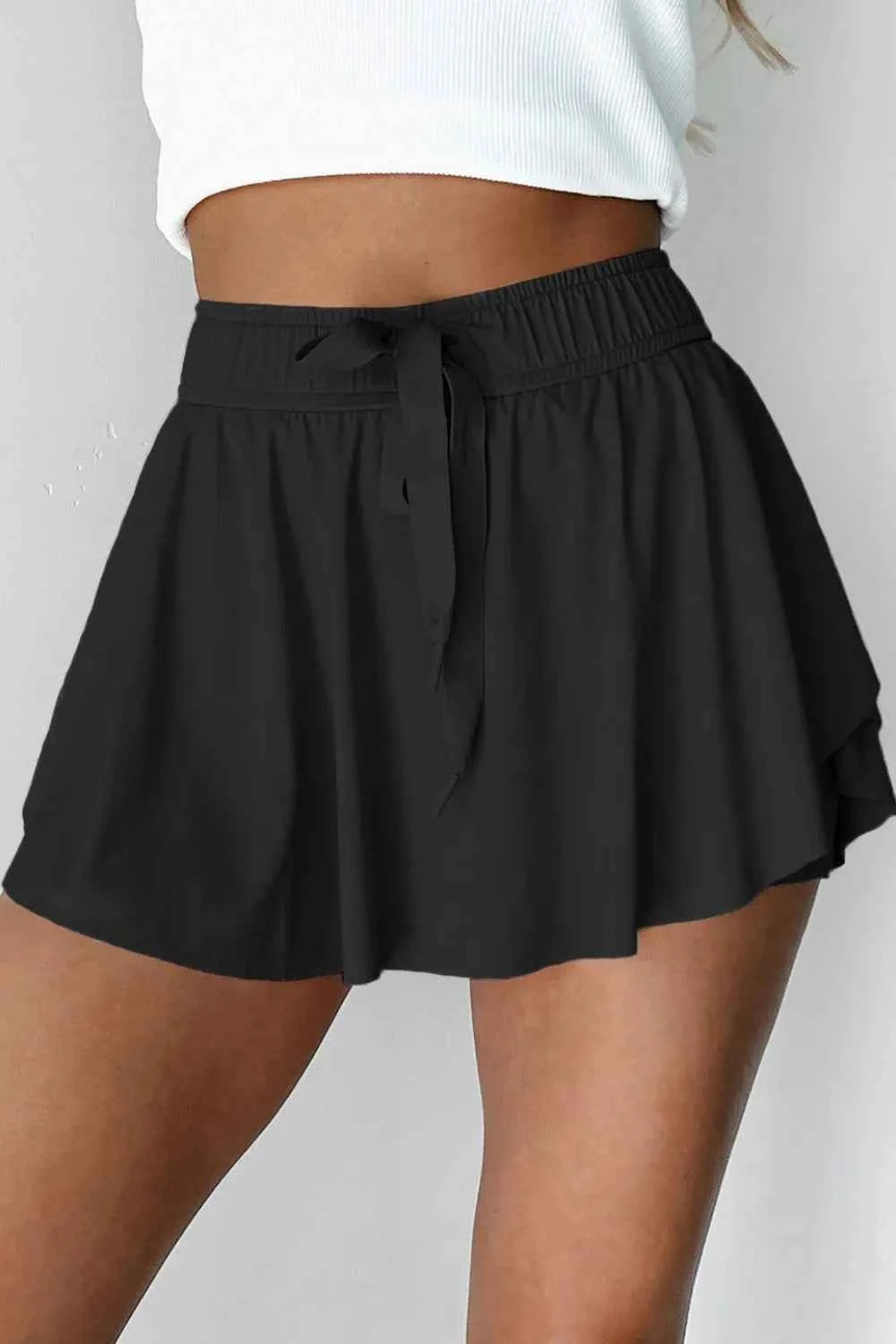 Drawstring Active Skorts for Women.