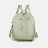 Tassel Oxford Cloth Backpack.