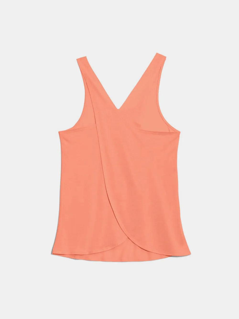 Crisscross Scoop Neck Active Tank Top.