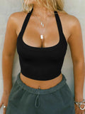 Halter Neck Active Cami Top.