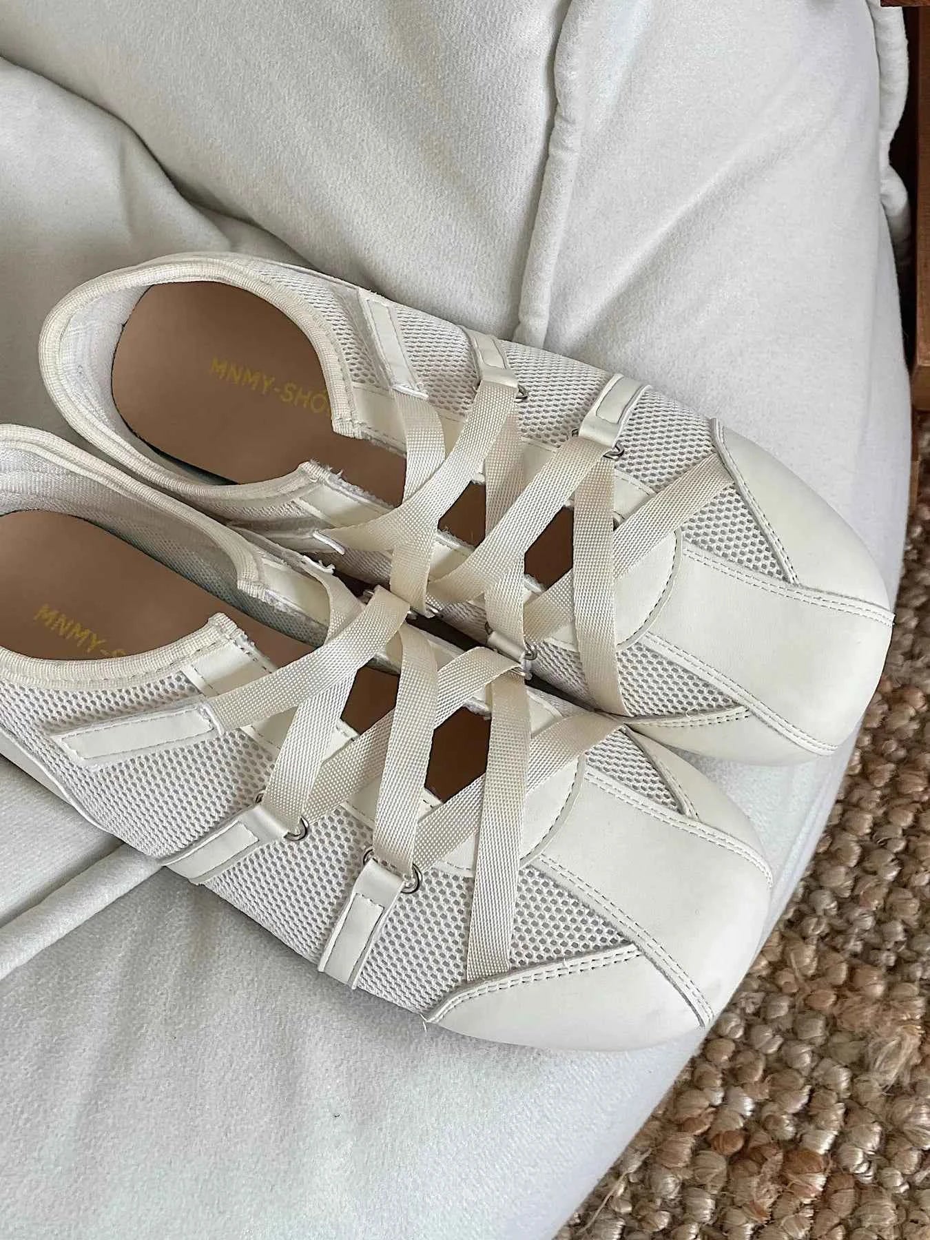 Cross-Strap Comfort Mule Loafers.