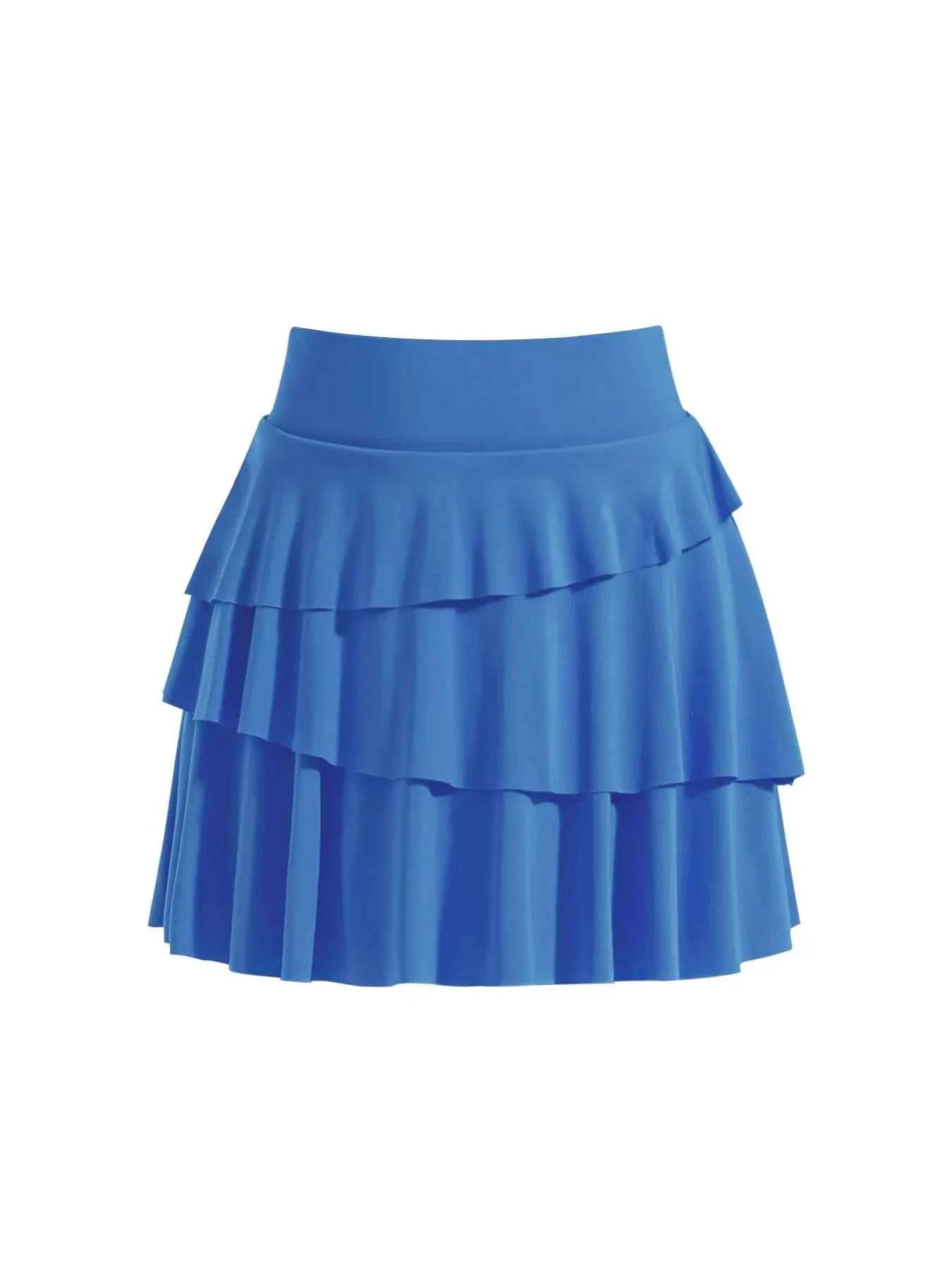 Tiered Ruffle Active Skort.