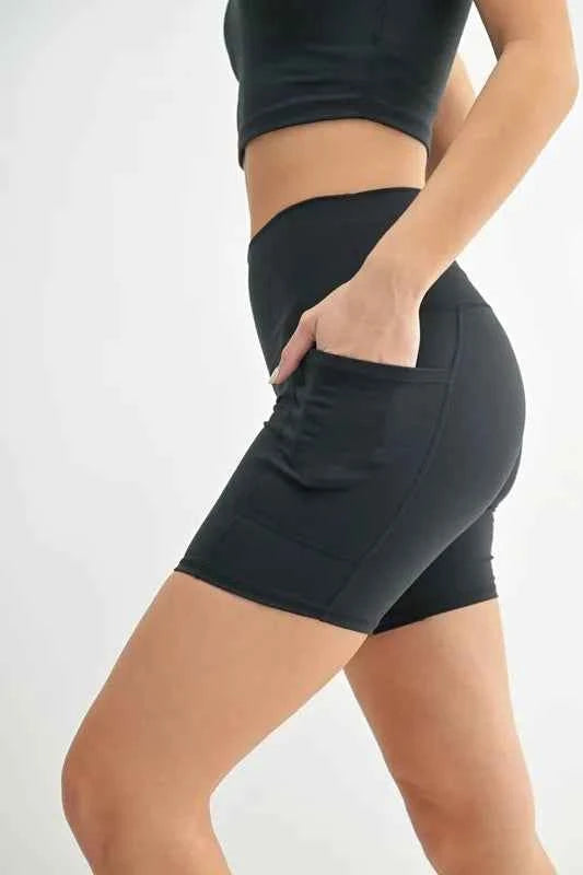 MONO B Venice Cloud Light Sculpt Biker Shorts.