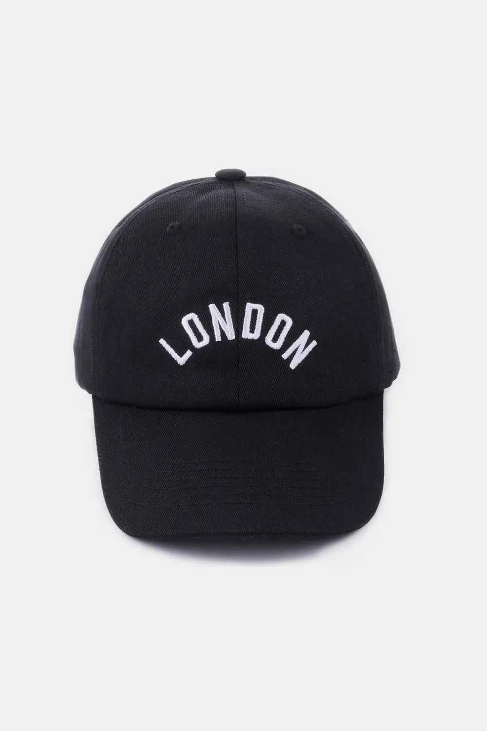 Embroidered City Baseball Cap.