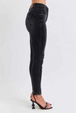 Judy Blue Plus Size Mid Rise Tummy Control Skinny Jeans.