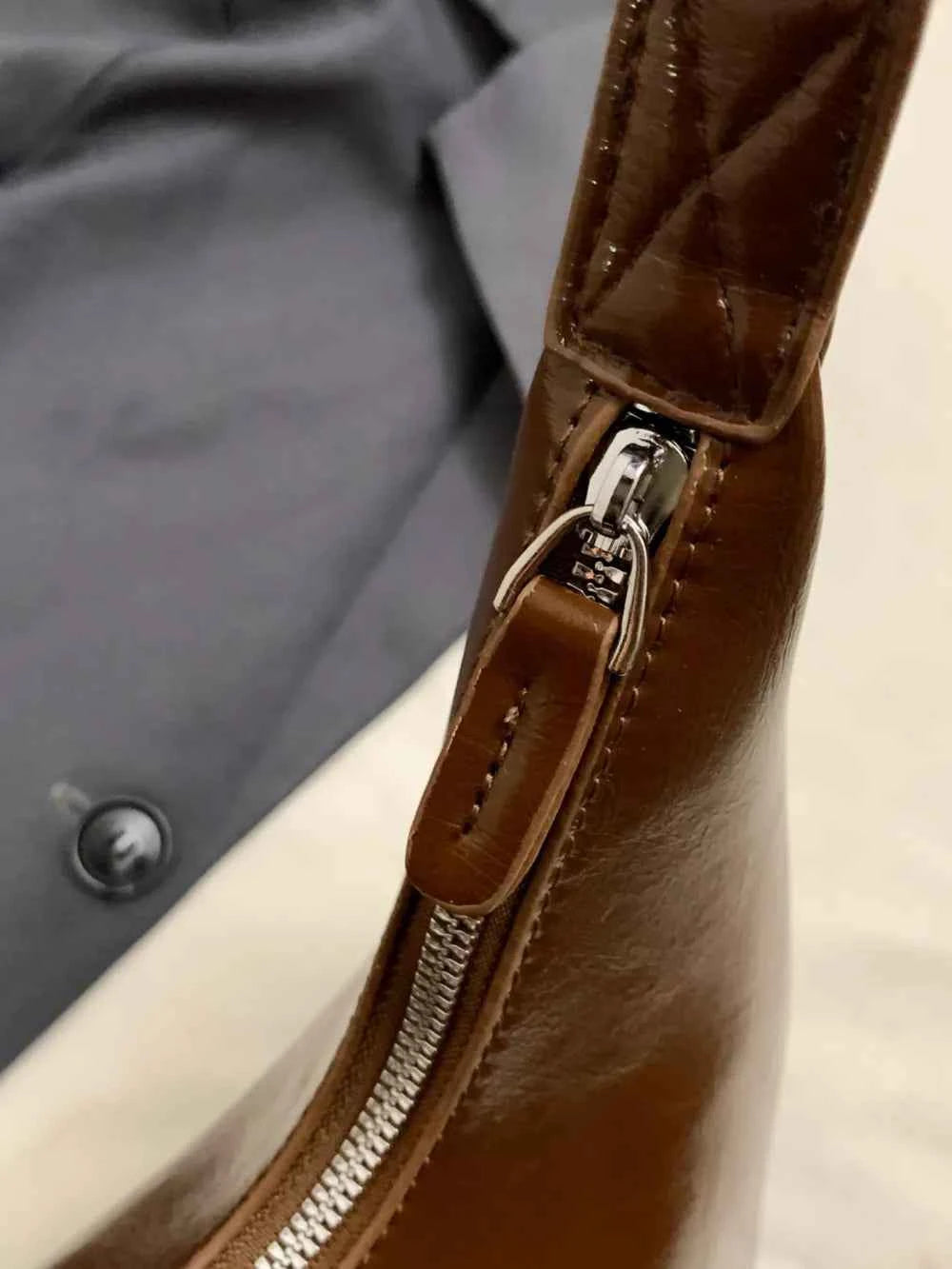 Elegant PU Leather Shoulder Bag.