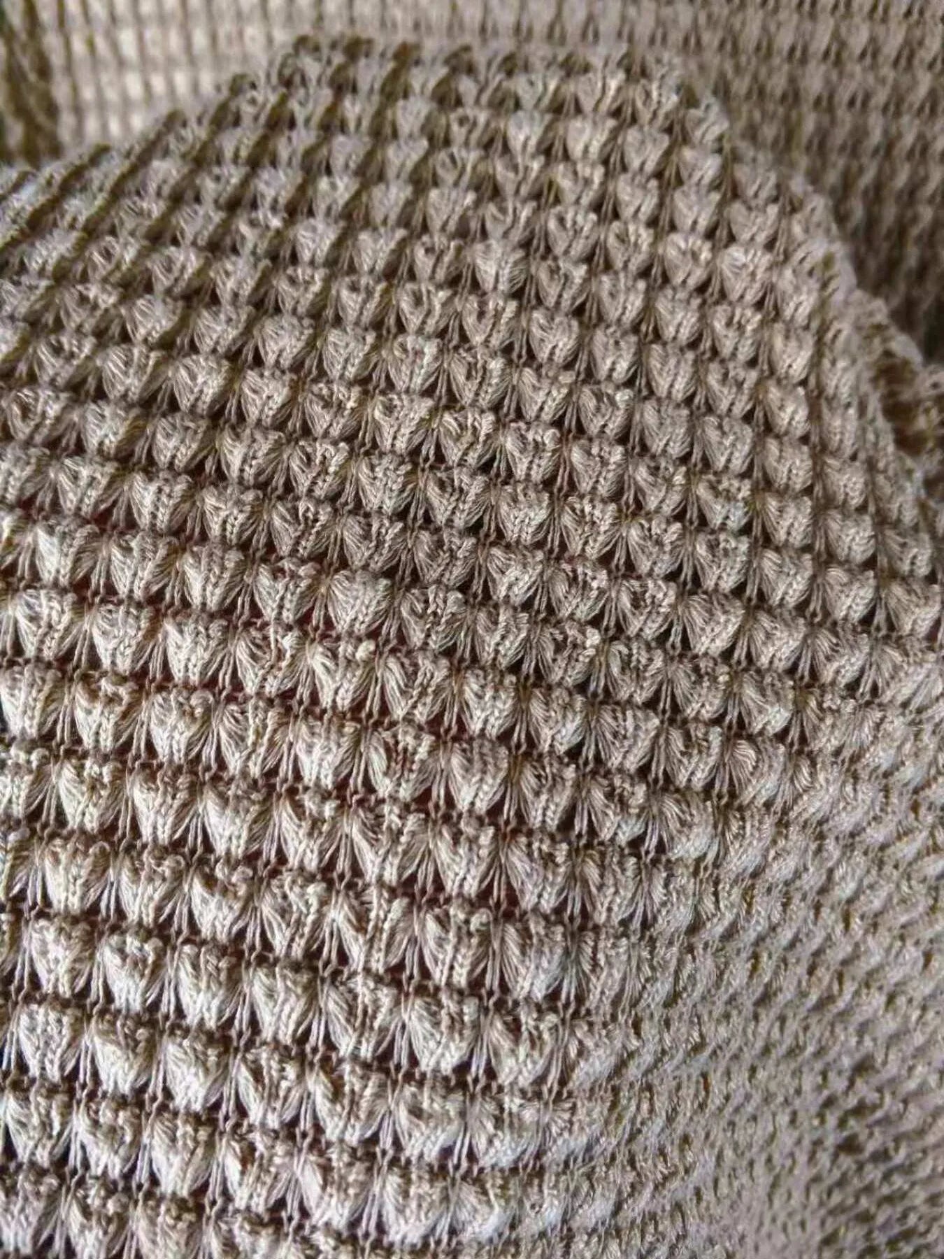 Plus Size Open Front Waffle Knit Cardigan.