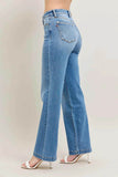 Judy Blue Plus Size High Waist Straight Leg Jeans.