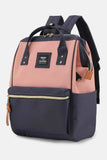 Himawari Waterproof Canvas Backpack with Padded Laptop Compartment.
