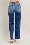 Judy Blue Full Size High Waist 90's Straight Leg Jeans.