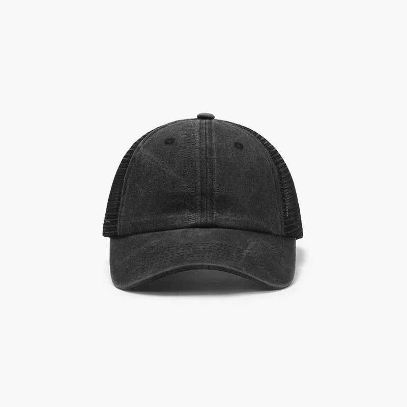 Breathable Mesh Adjustable Baseball Cap.