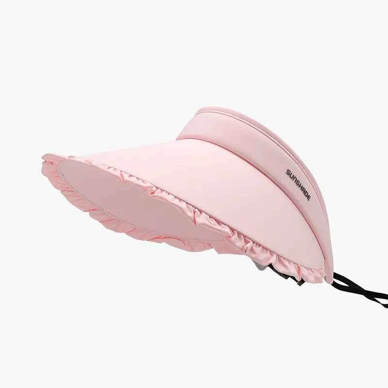 Frill Adjustable Ice Silk Sun Hat.
