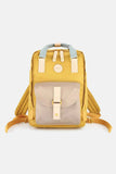 Himawari Contrast Waterproof Canvas Backpack Bag.